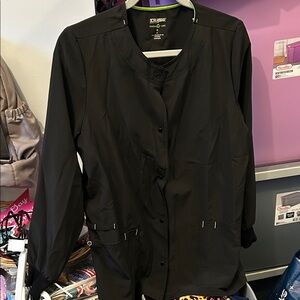 Women's Black Scrub Jacket